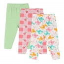 Miniklub Po3 Legging - Lilac/Marshmallow/Green, 3-6m